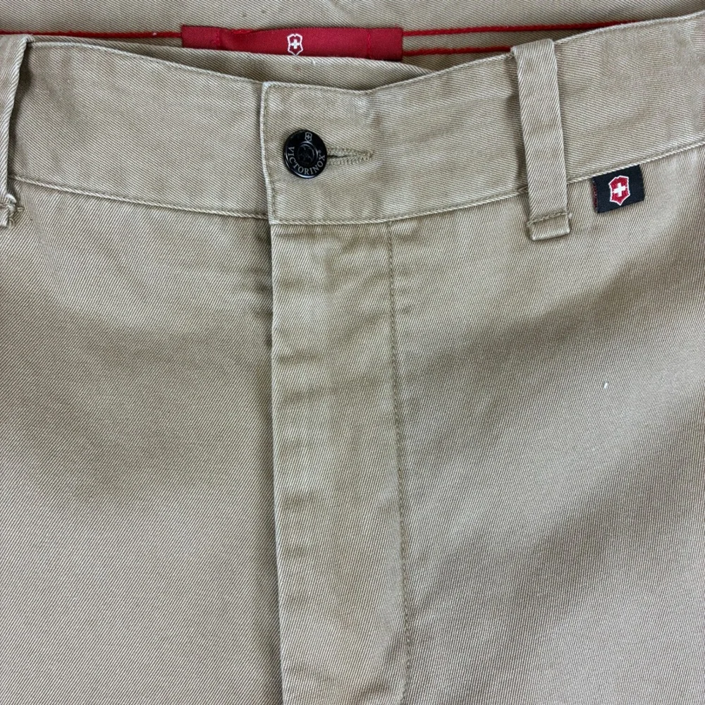 Victorinox Chino Pants 34 Cotton Classic Quiet Luxury Gorpcore Utility Khaki